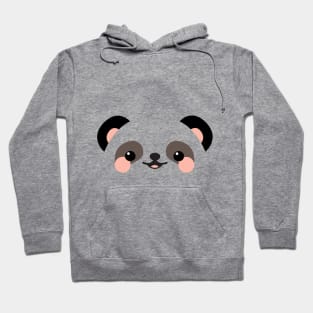 Cute panda face Hoodie